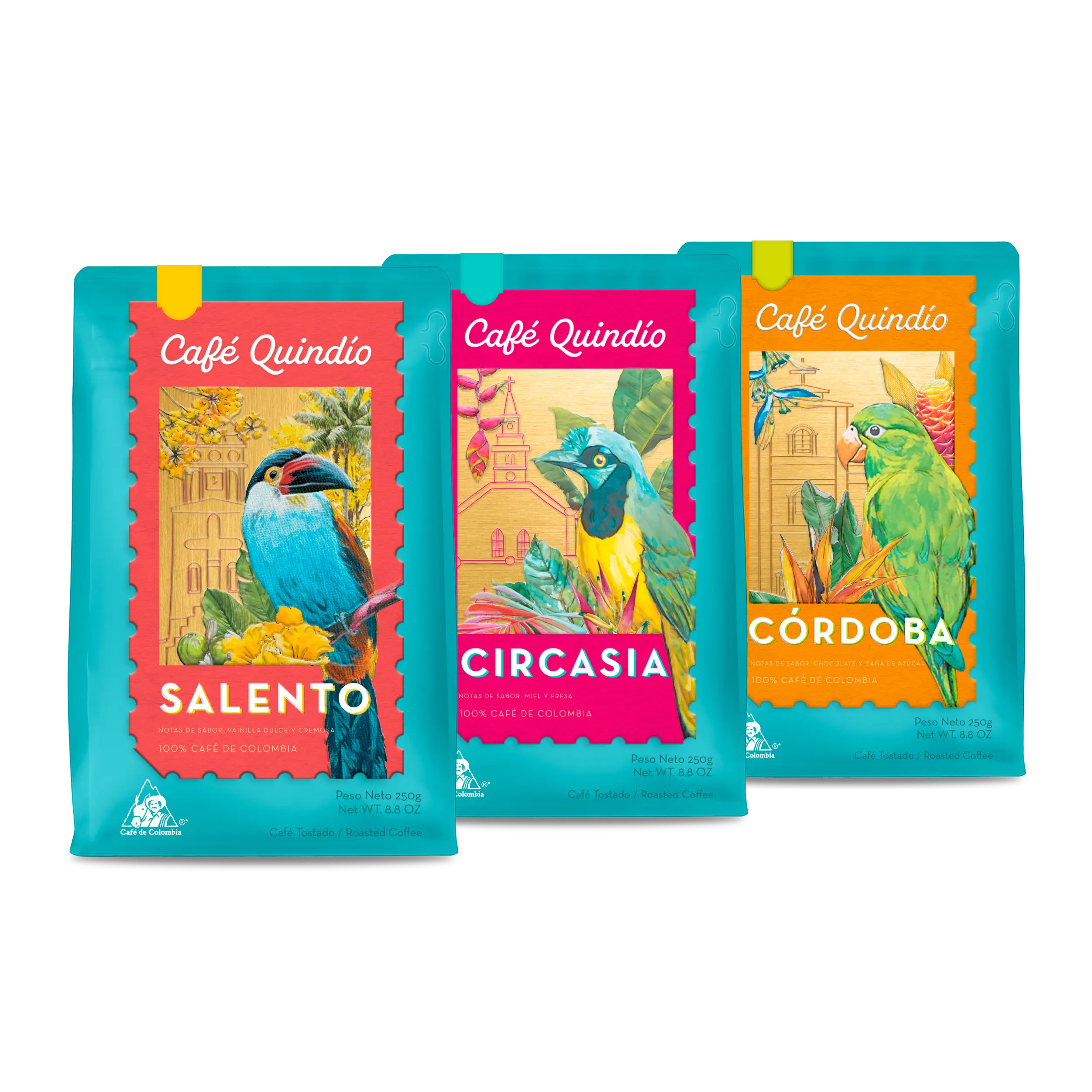 Pack cosechas municipales 250 g x3 unidades