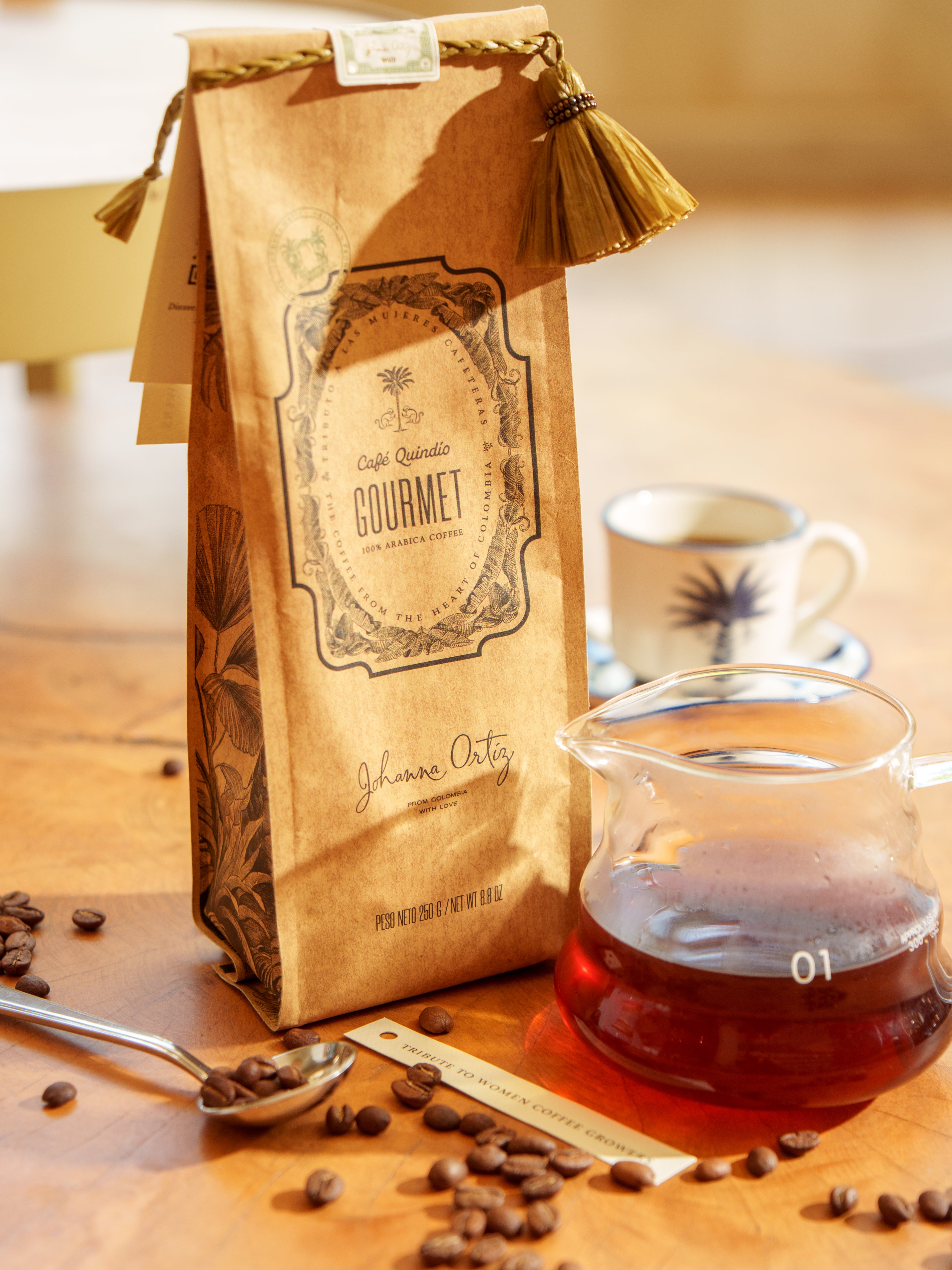 Tributo a las mujeres cafeteras