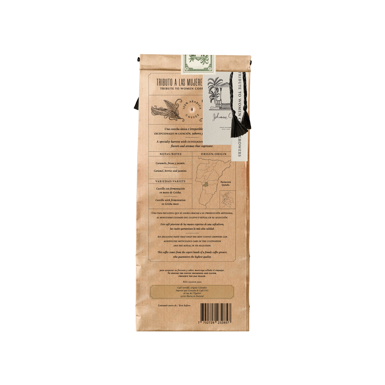 Tributo a las mujeres cafeteras