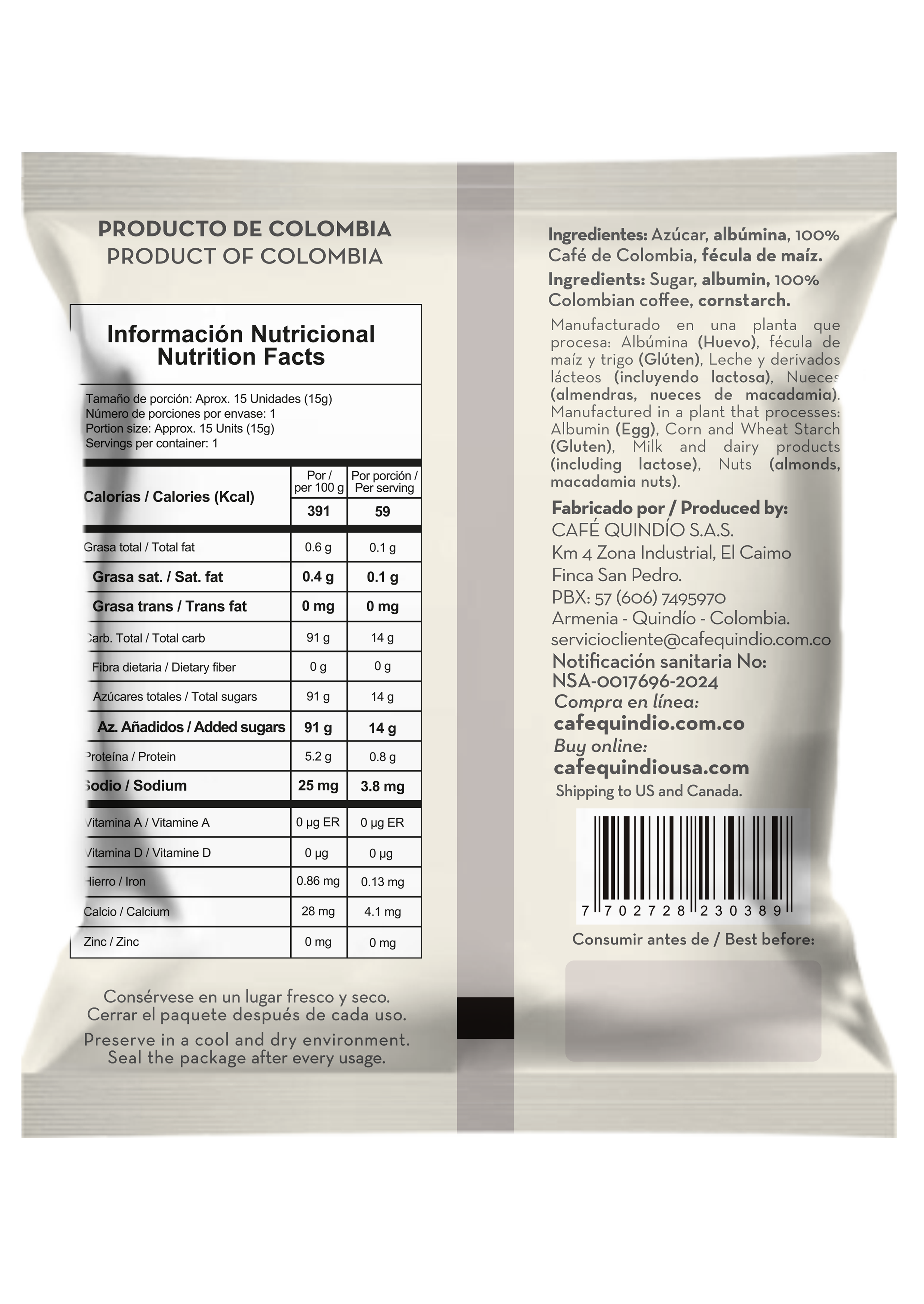 Merenguitos con Café