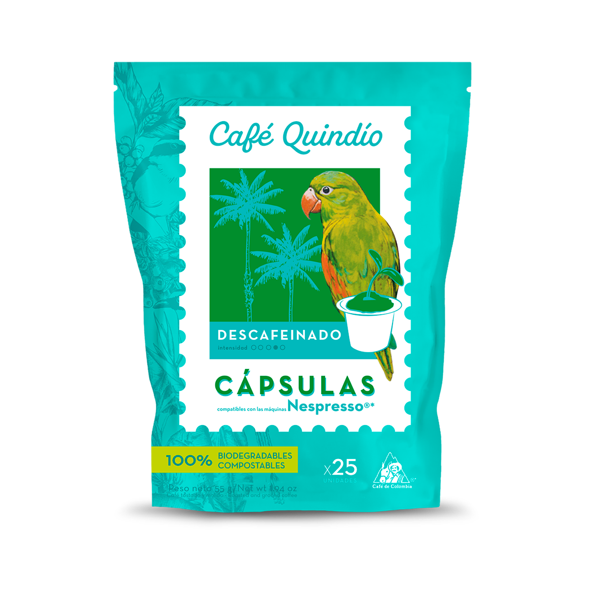 Cápsulas de Café Descafeinado