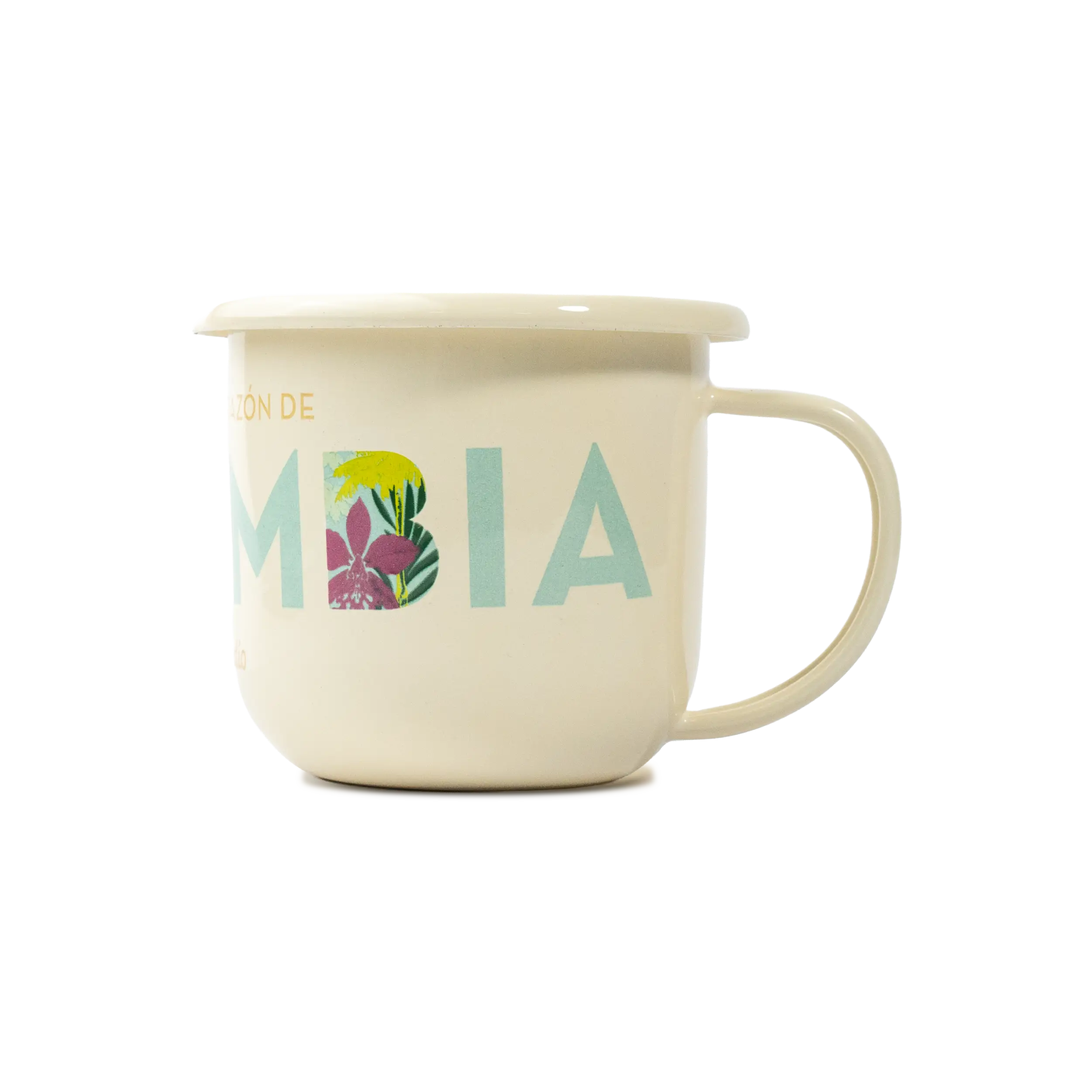 Mug de peltre Origen Colombia