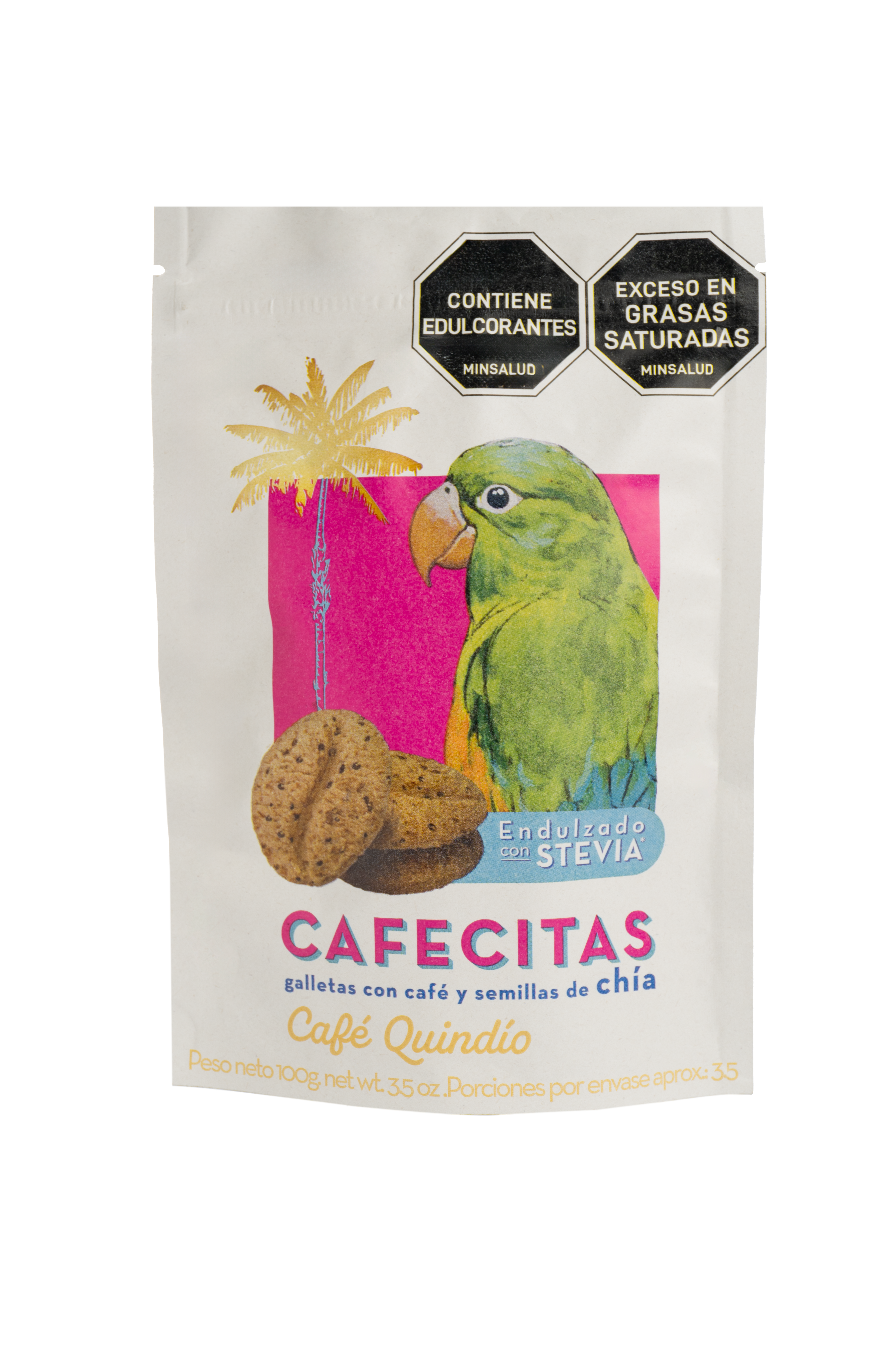 Galletas de Café Cafecitas Semillas de Chía