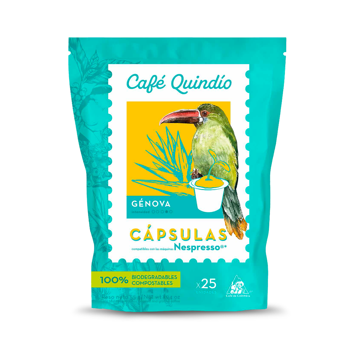 Cápsulas de Café Génova