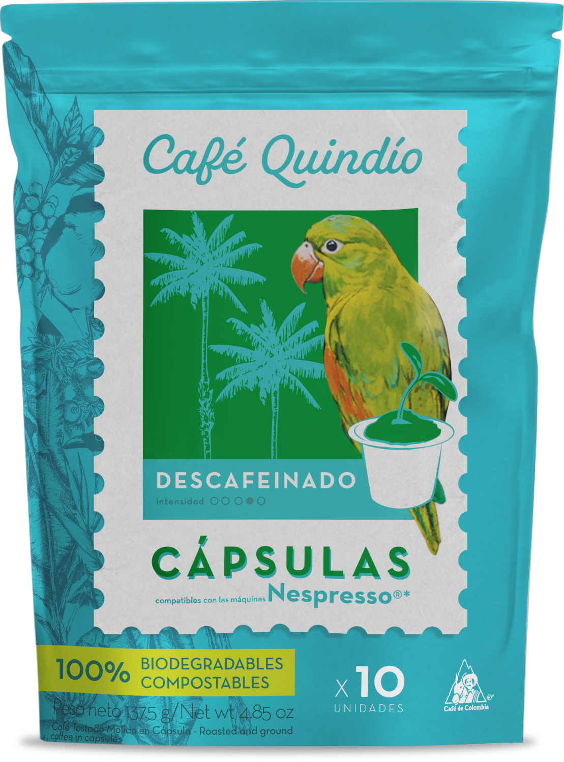 Cápsulas de Café Descafeinado