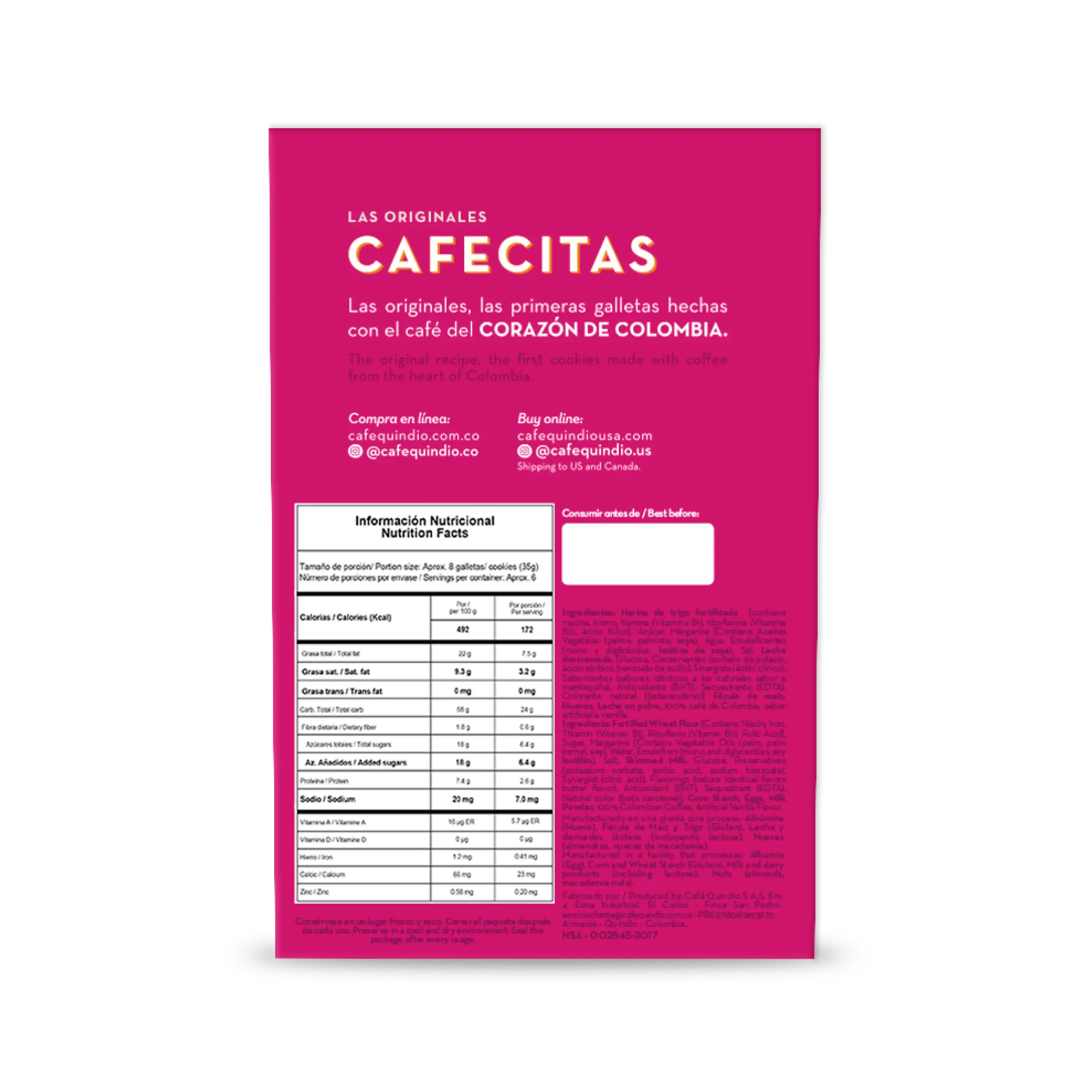 Galletas de Café Cafecitas