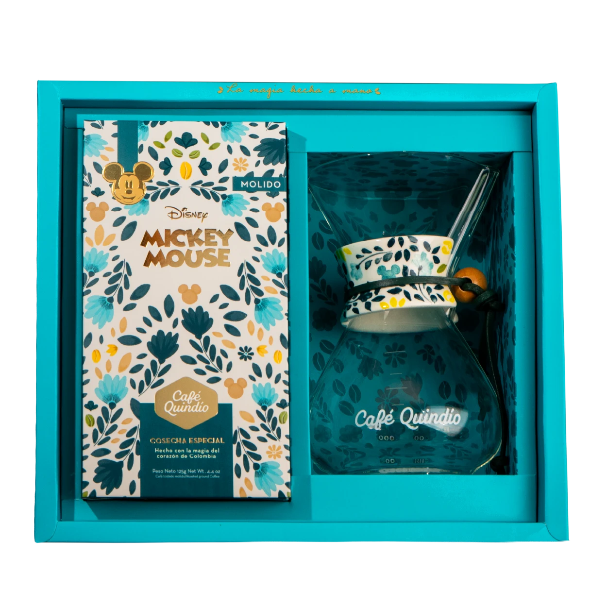 Set Chemex inspirado en Mickey