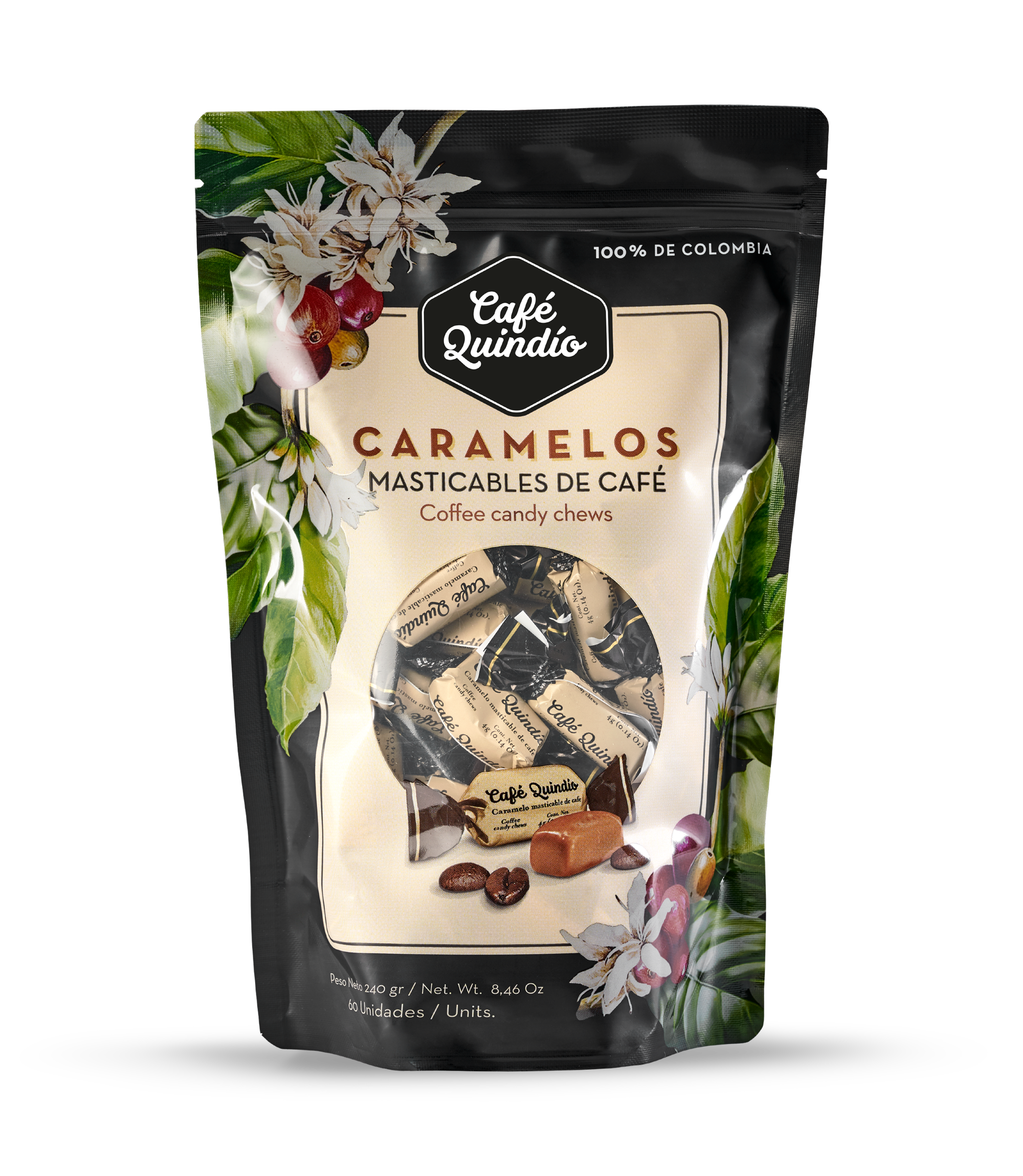 Caramelos Masticables de Café